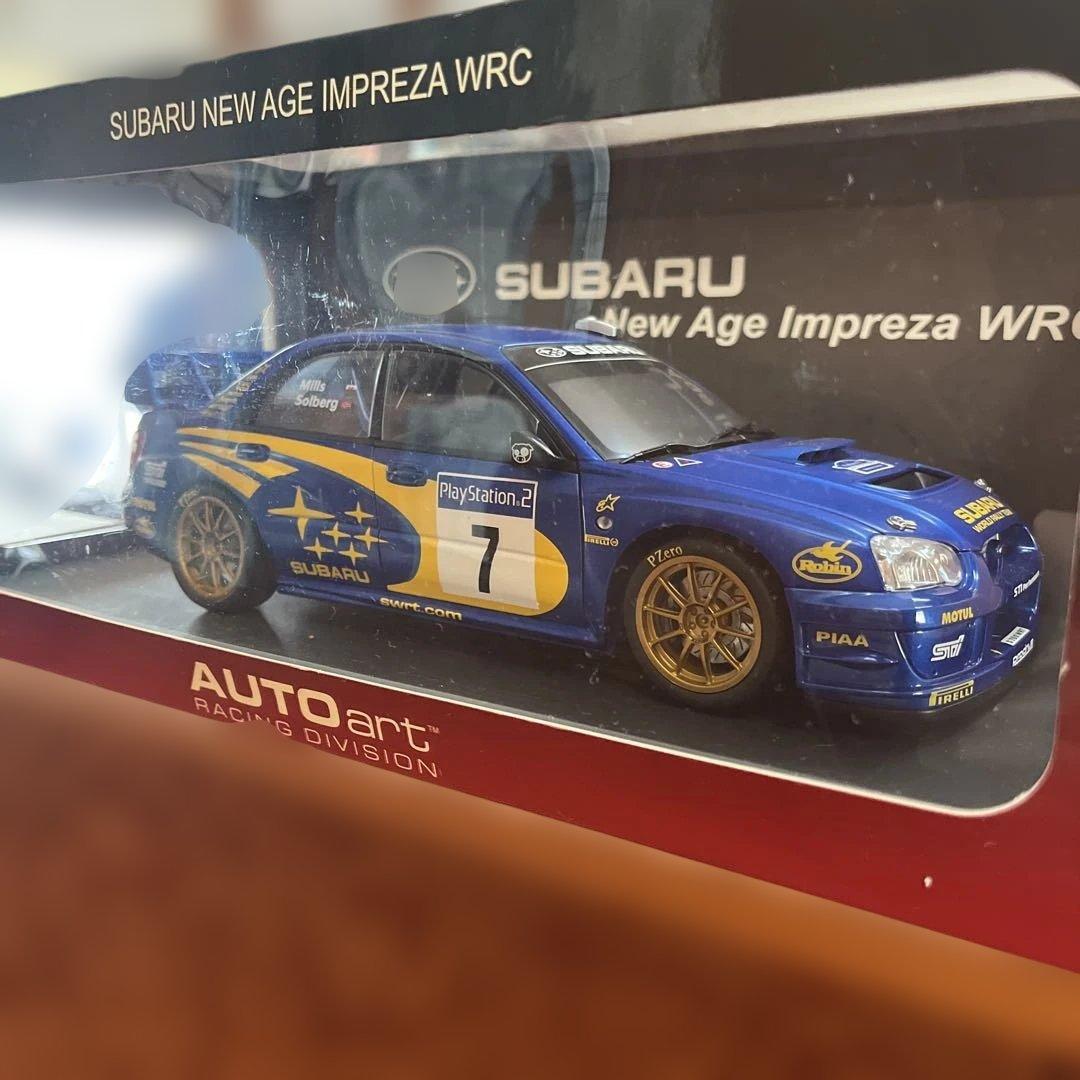 ミニカー SUBARU New Age Impreza WRC 1/18