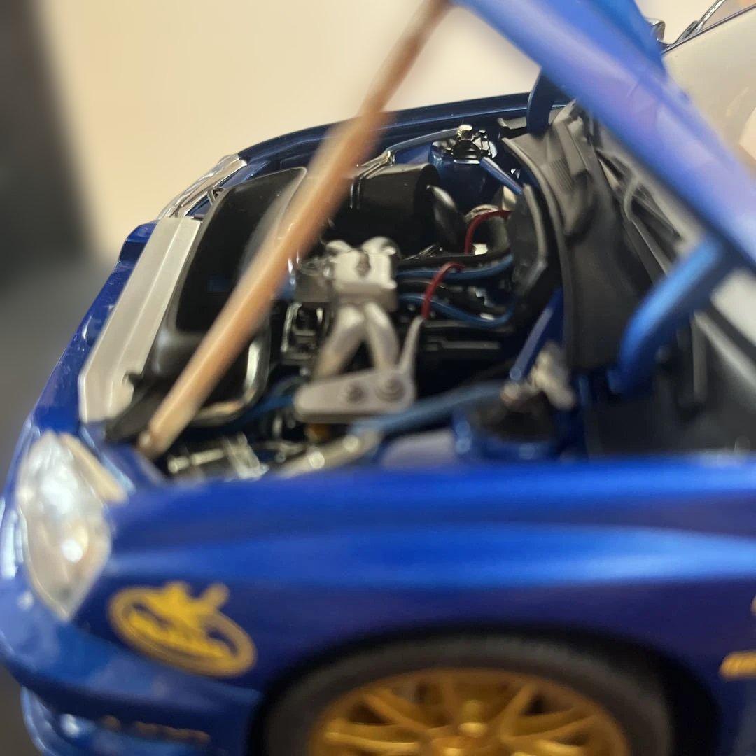 ミニカー SUBARU New Age Impreza WRC 1/18