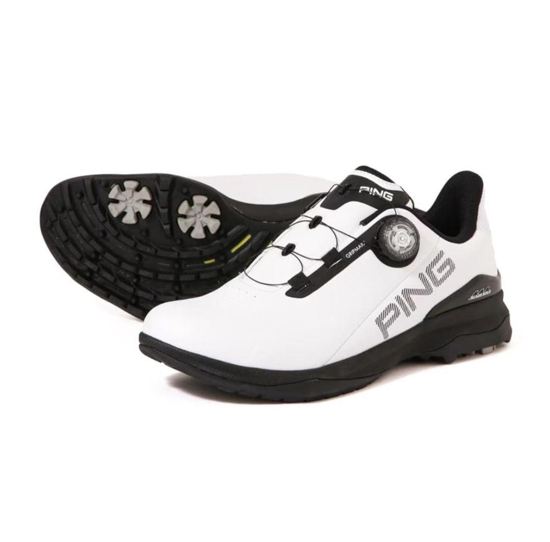 【新品未使用】PING ゴルフシューズ ホワイト/ブラック