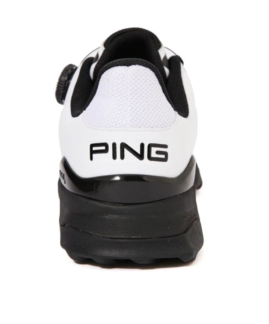 【新品未使用】PING ゴルフシューズ ホワイト/ブラック