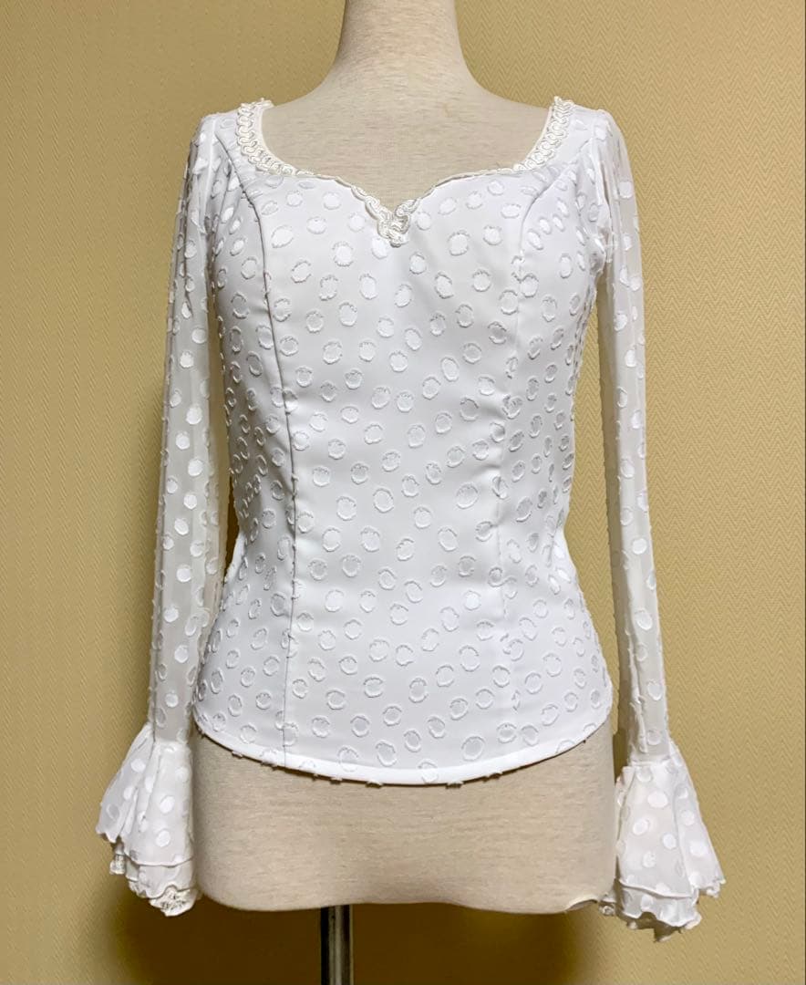 フラメンコ衣　ソニアジョーンズフォルダ、ベルト、ブラウス３点セット