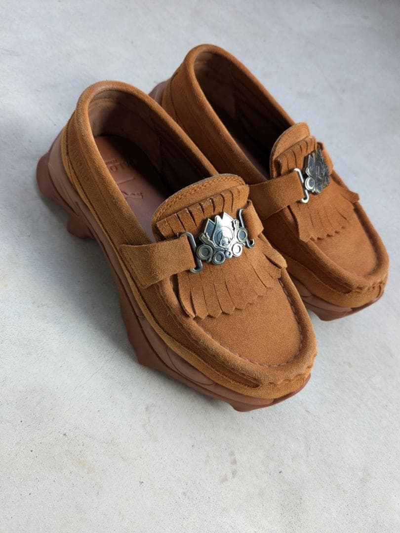 プーマ×パロモ ローファー ブラウン 24.5cm