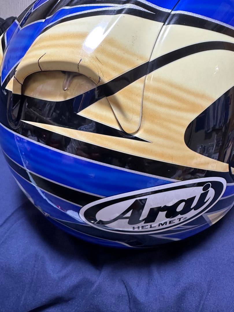 アライ RX-7RR4キタガワ 北川圭一 選手レプリカフルフェイスヘルメット