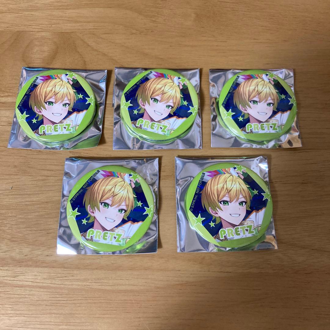 AMPTAK ぷりっつ 特典缶バッジ - メルカリ