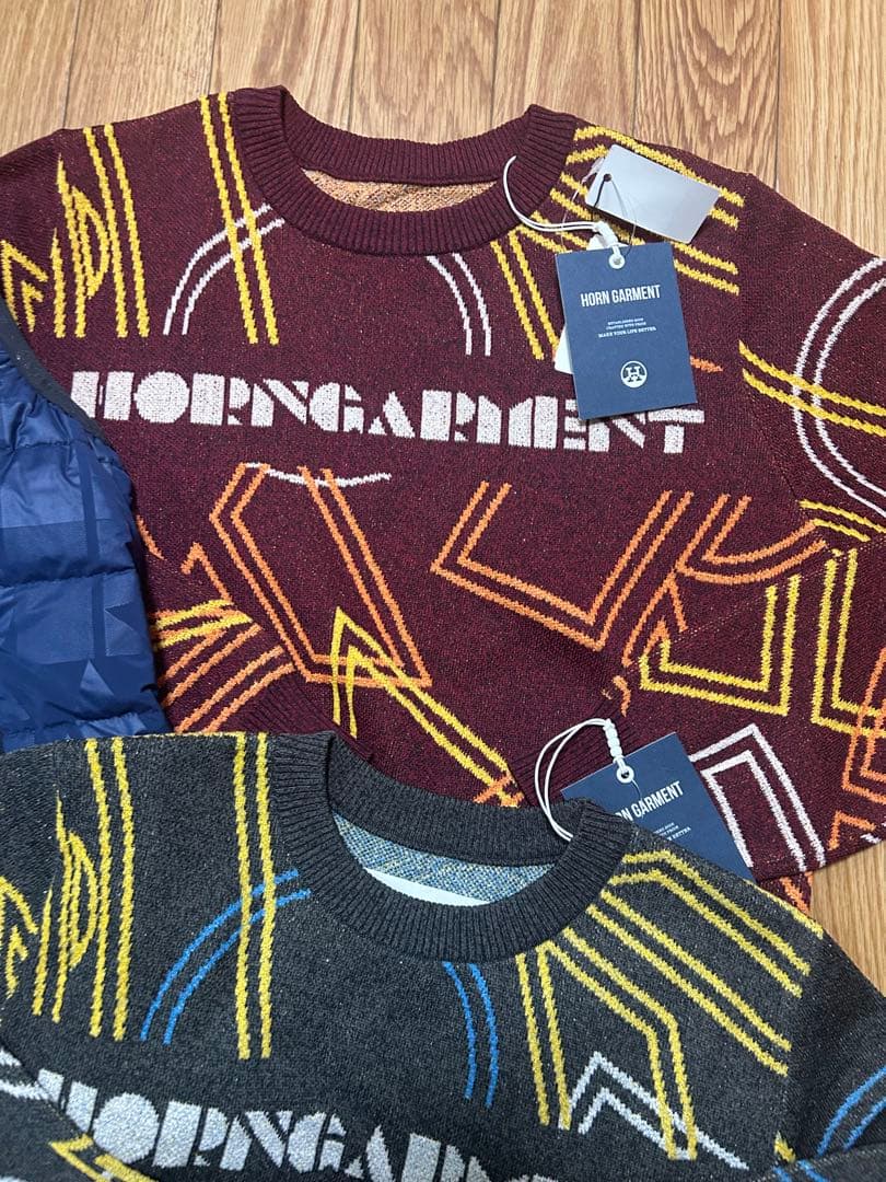 HORN GARMENT セーター・ベストセット