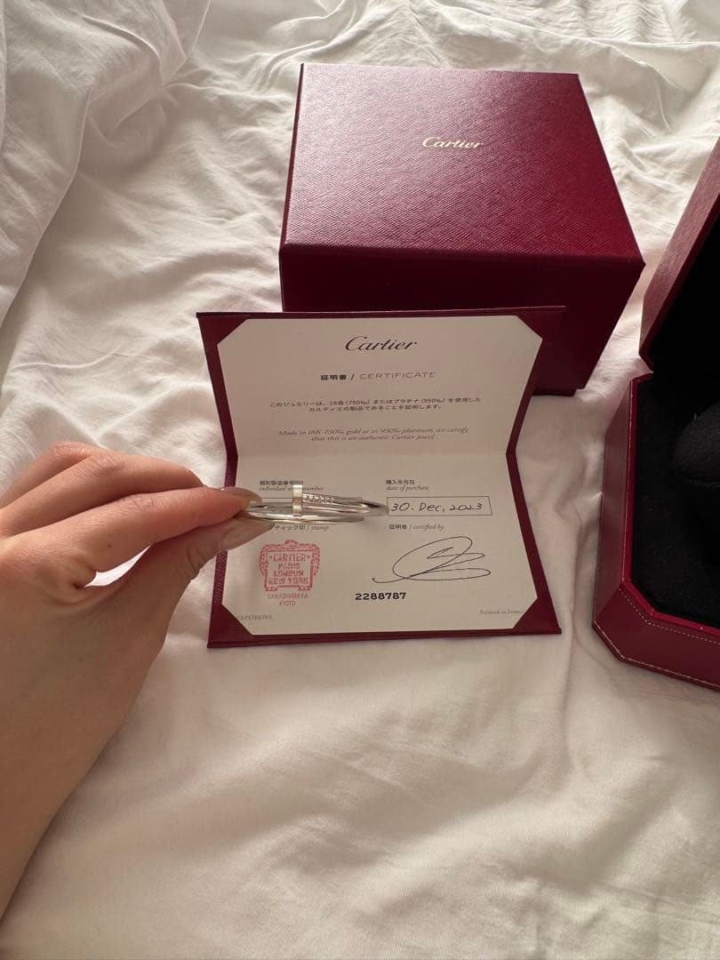 Cartier カルティエ ジュストアンクル ブレスレットクラシックモデル