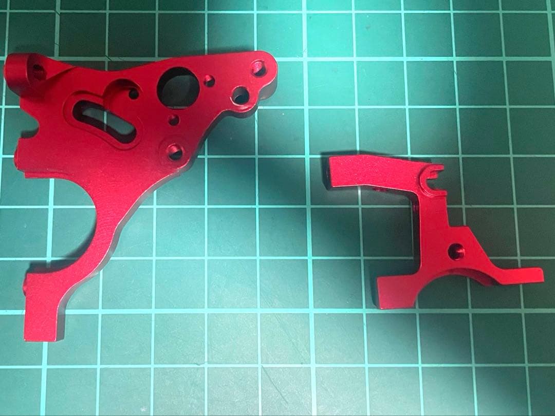 マルチパーパスアルミリヤバルクヘッド(For GALM/レッド)