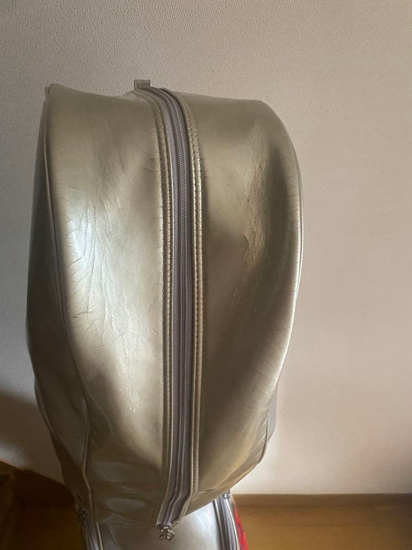 ルコックキャディーバッグカート用6分割シルバーエナメル