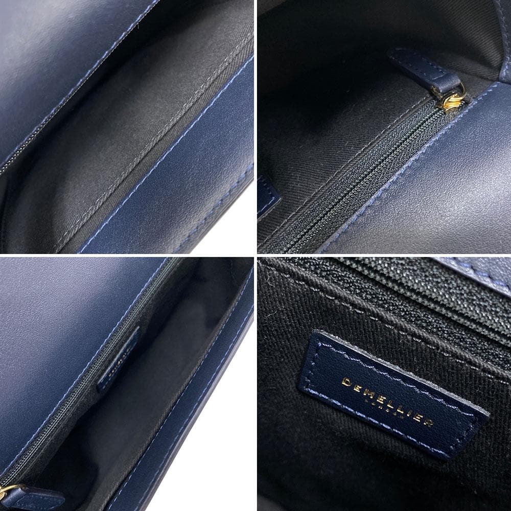 【美品】DEMELLIER デメリエー ショルダーバッグ LONDON ロンドン