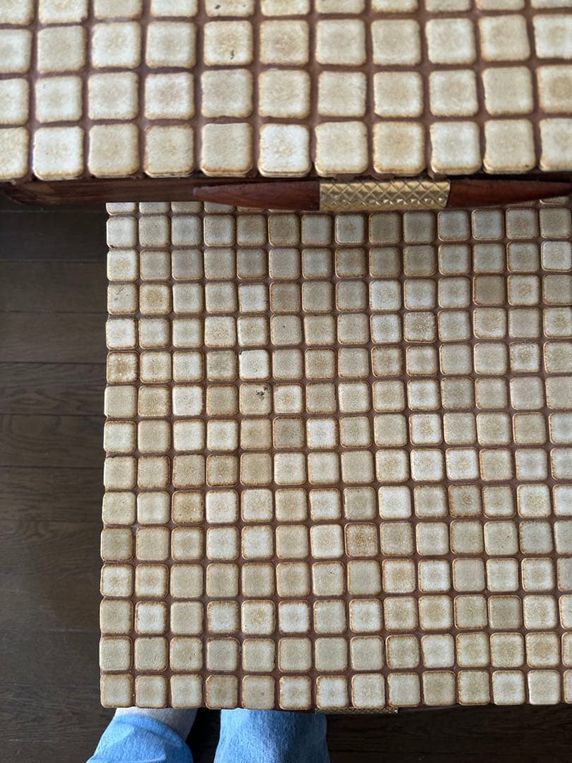 二段式サイドテーブル ミッドセンチュリーU.S.