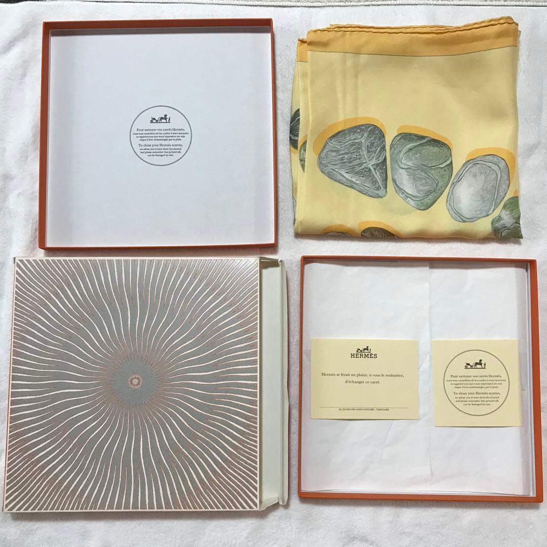 エルメス スカーフ カレ 90 ROUGEUR DES MATINAUX - メルカリ