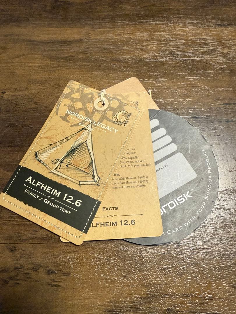 Nordisk Alfheim 12.6 本体&ジップインフロアー　国内正規品