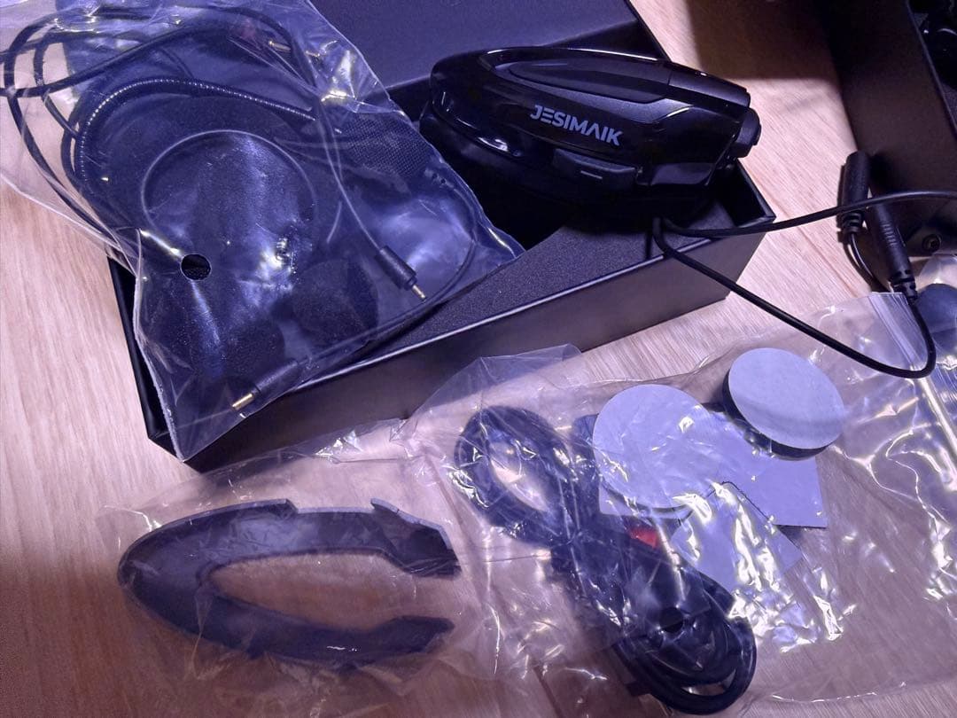 JESIMAIK バイク用 インカム H6 (2台セット)