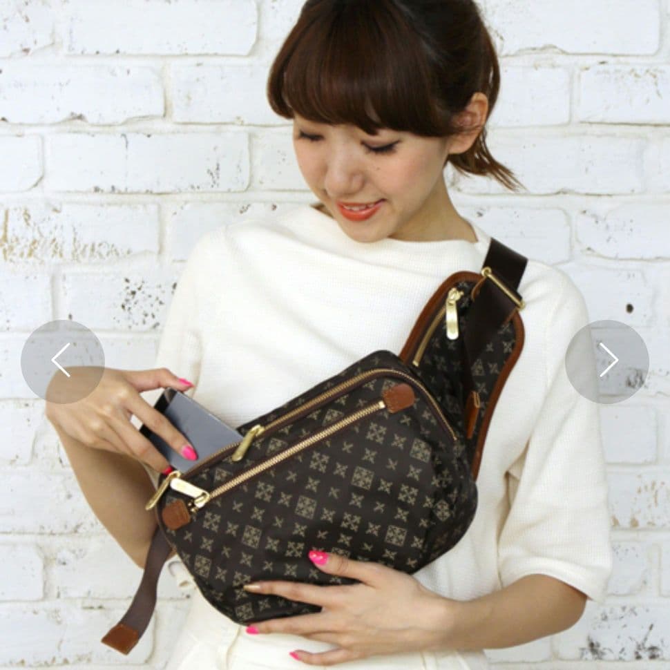 russet ボディバッグ　ウエストポーチ