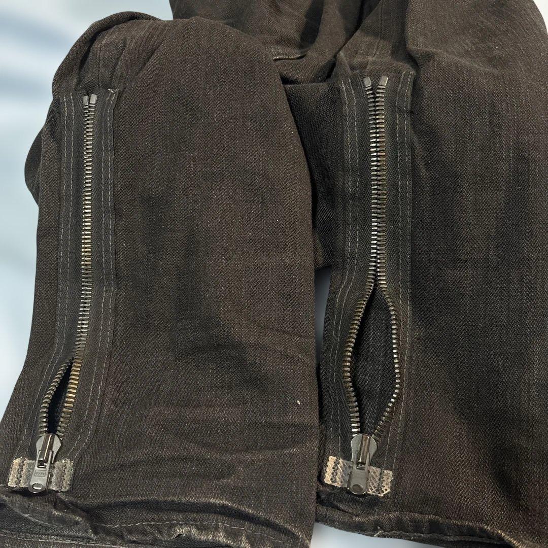 ナンバーナイン　ブラックデニムパンツ