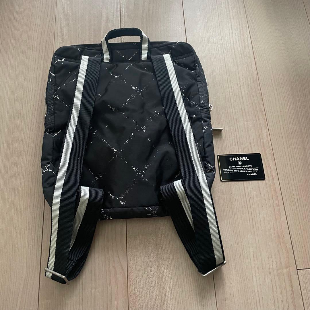 シャネル 旧トラベルライン リュック 美品