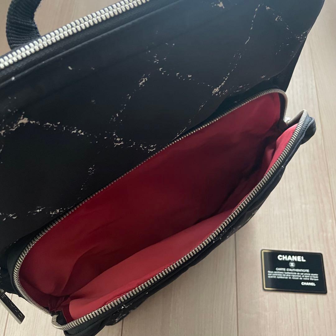 シャネル 旧トラベルライン リュック 美品