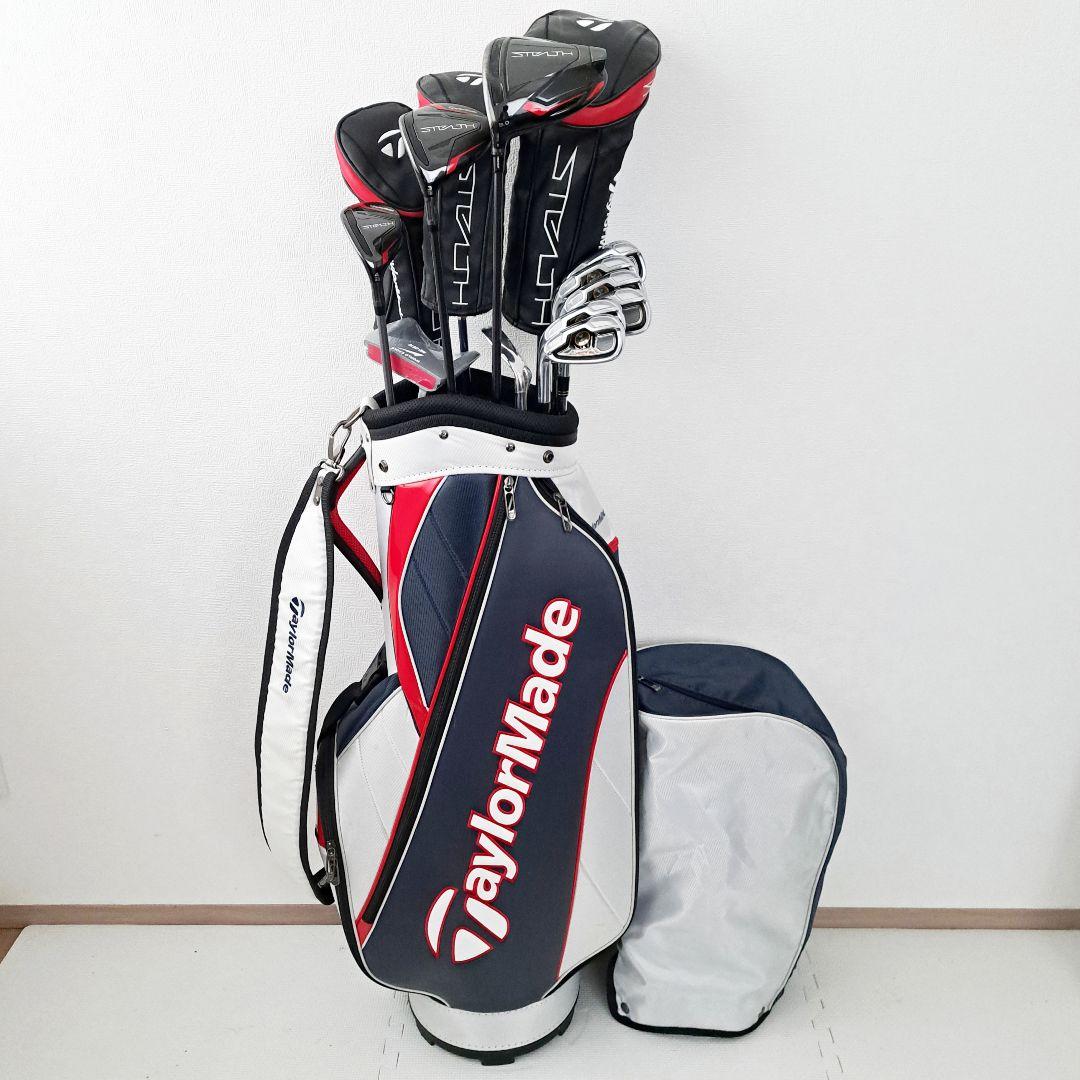 左 ステルス テーラーメイド　メンズ　ゴルフクラブセット　フルセット　レフティ