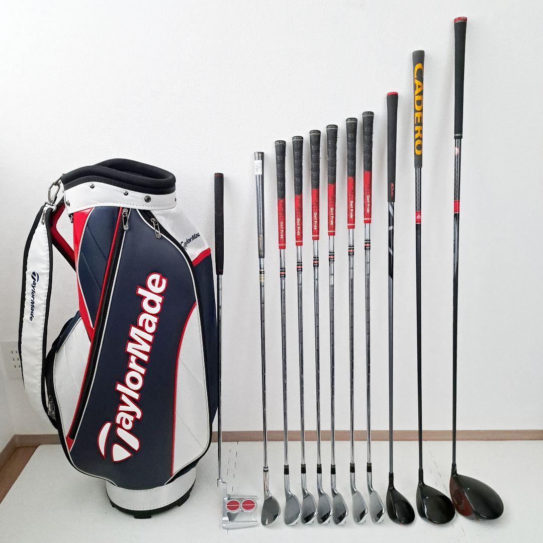 左 ステルス テーラーメイド　メンズ　ゴルフクラブセット　フルセット　レフティ