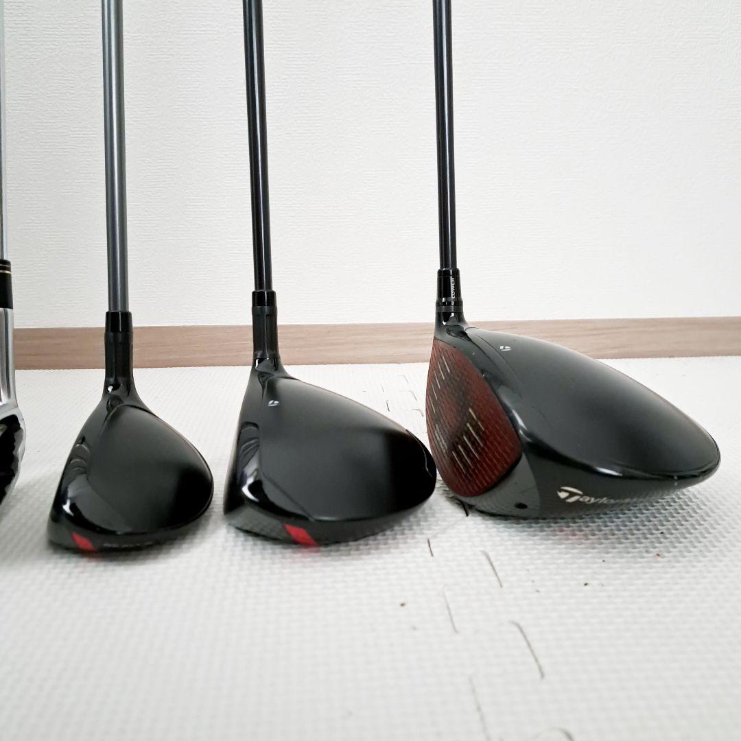 左 ステルス テーラーメイド　メンズ　ゴルフクラブセット　フルセット　レフティ