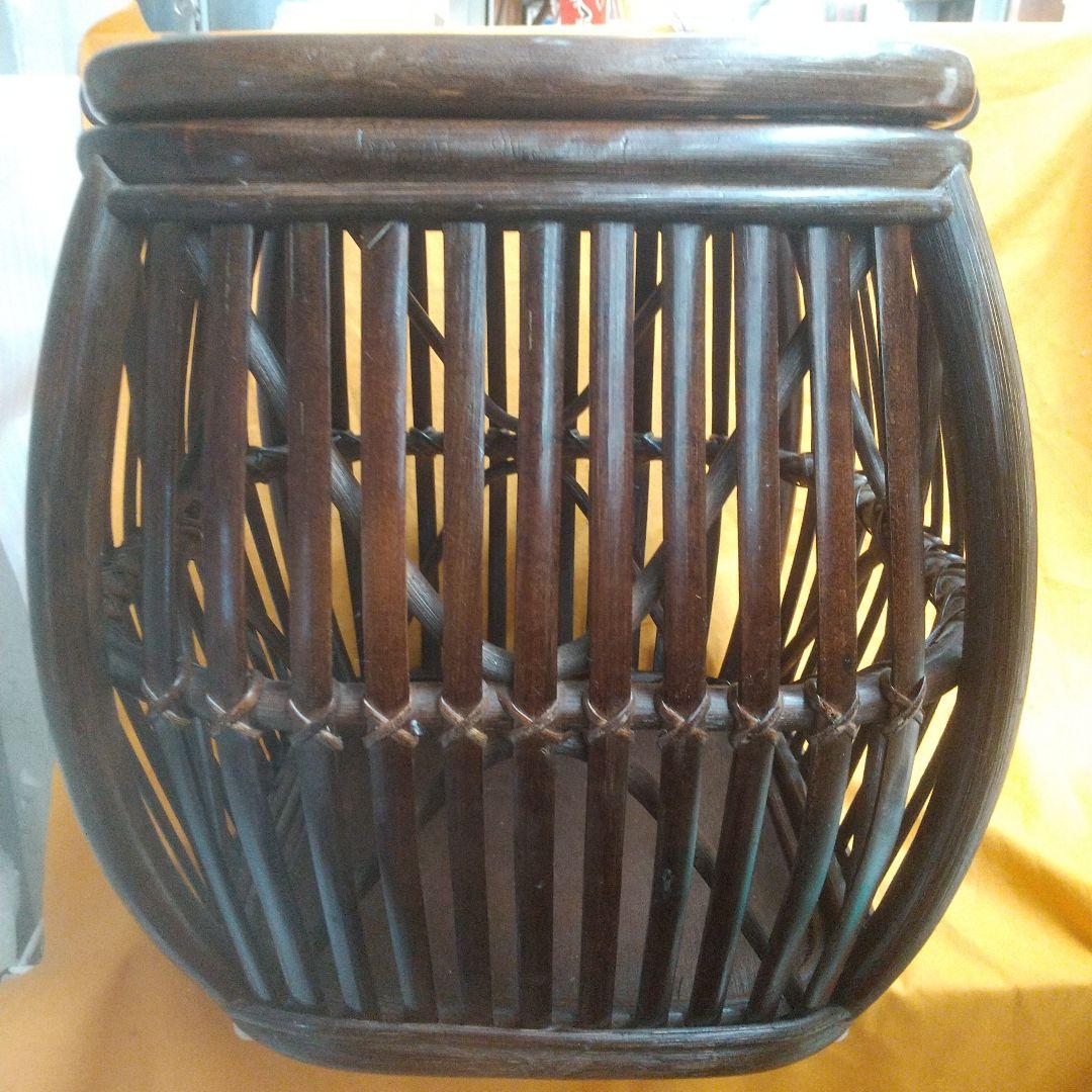 衣類入れ籐製品 蓋付き