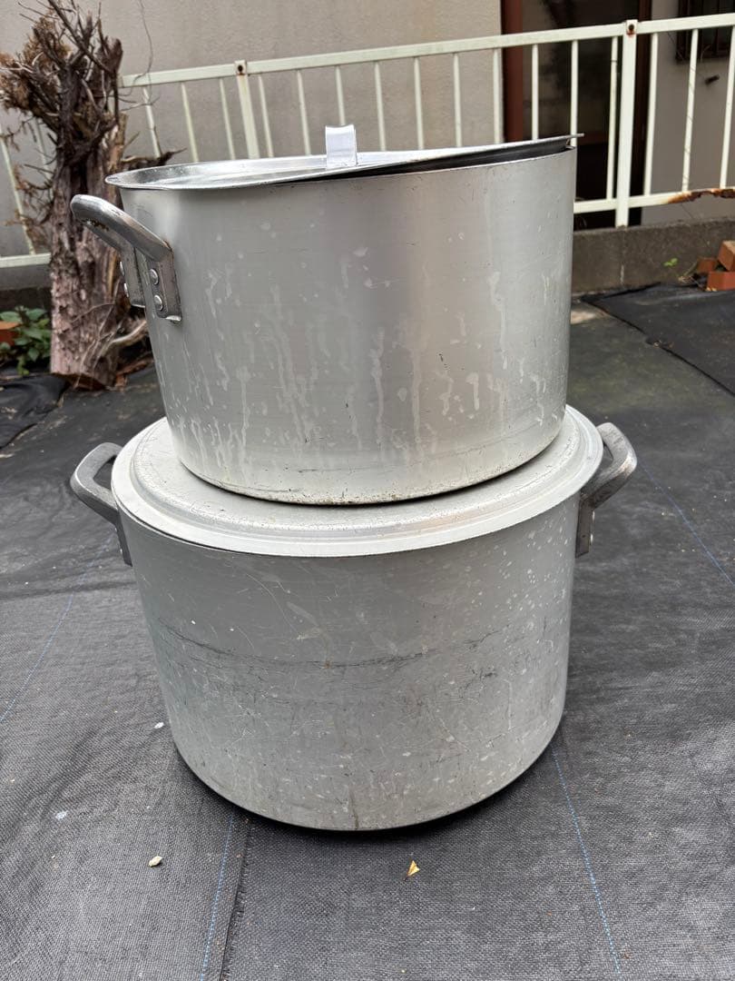 業務用アルミ寸胴鍋　３６cm・４２cm BBQ道具