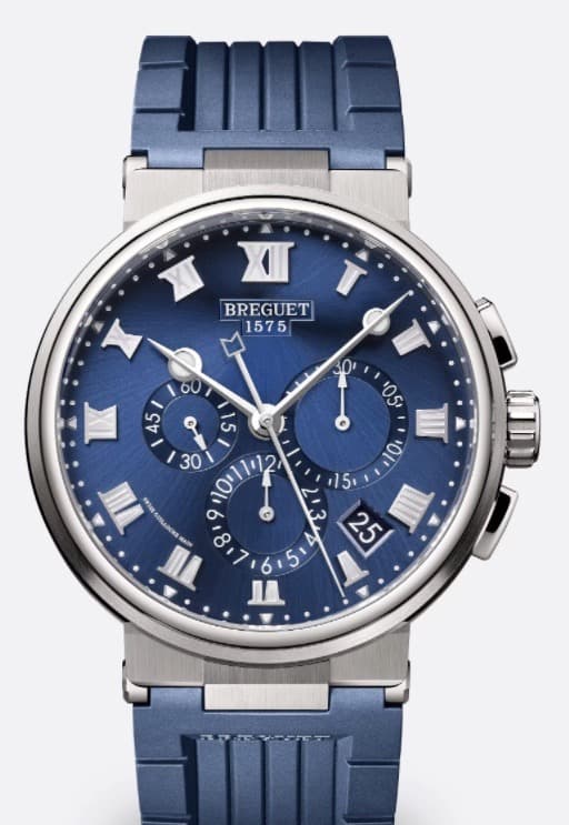 ブレゲマリーン 5527用（クロノグラフ）純正ラバーベルト - メルカリ