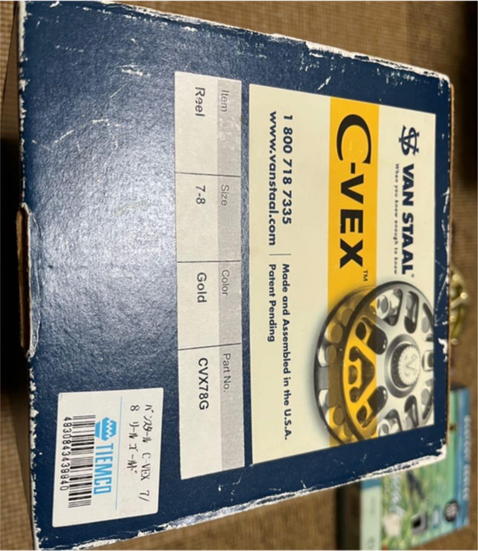 リール VAN STAAL C-VEX 7/8 GOLD