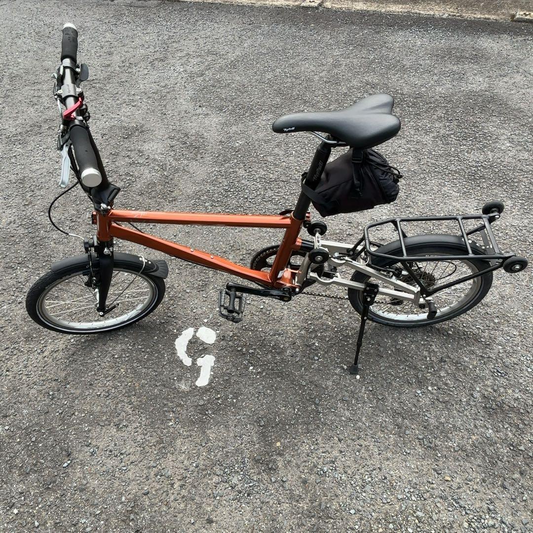 Tyrell IVE リアキャリア、スタンド、輪行袋付き ※プロによる洗車済み