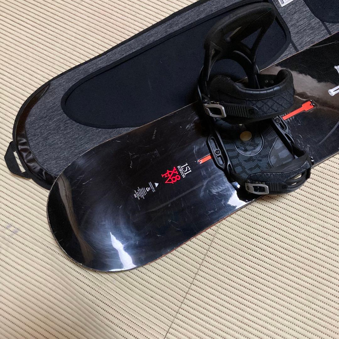 BURTON バートン X8FV 151 V ＆ mission　Mサイズ