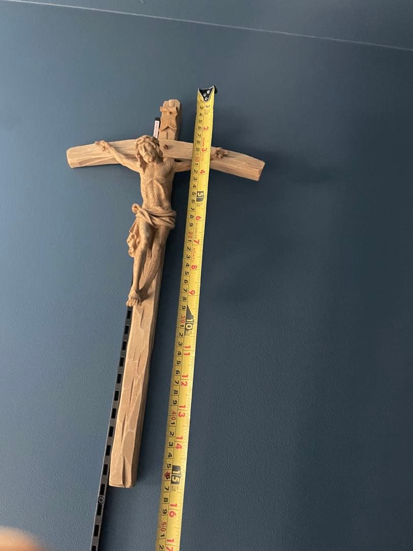 十字架　クロス　メキシコ　木彫り