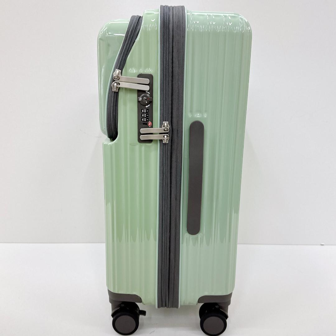 【極美品】OUTDOOR アウトドア スーツケース　アクアグリーン