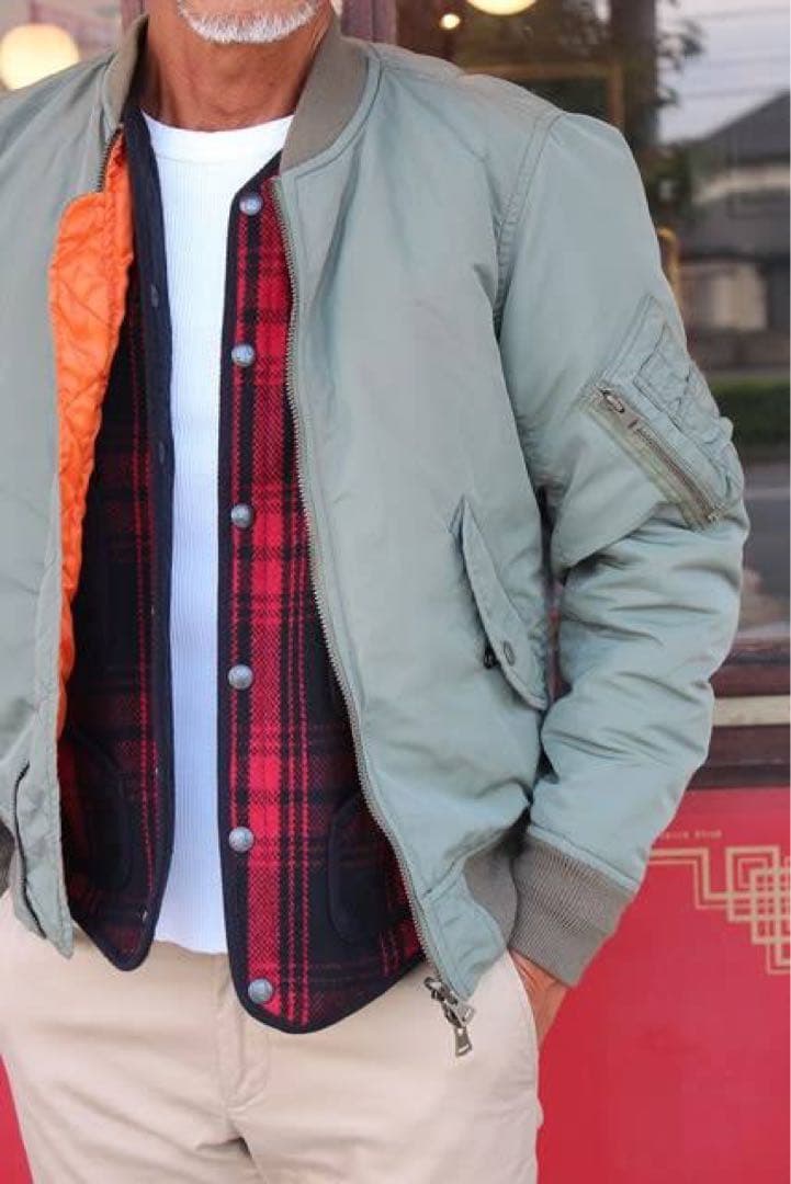 【BOYS MARKET完全別注（90着限定）】M.I.D.A MA-1