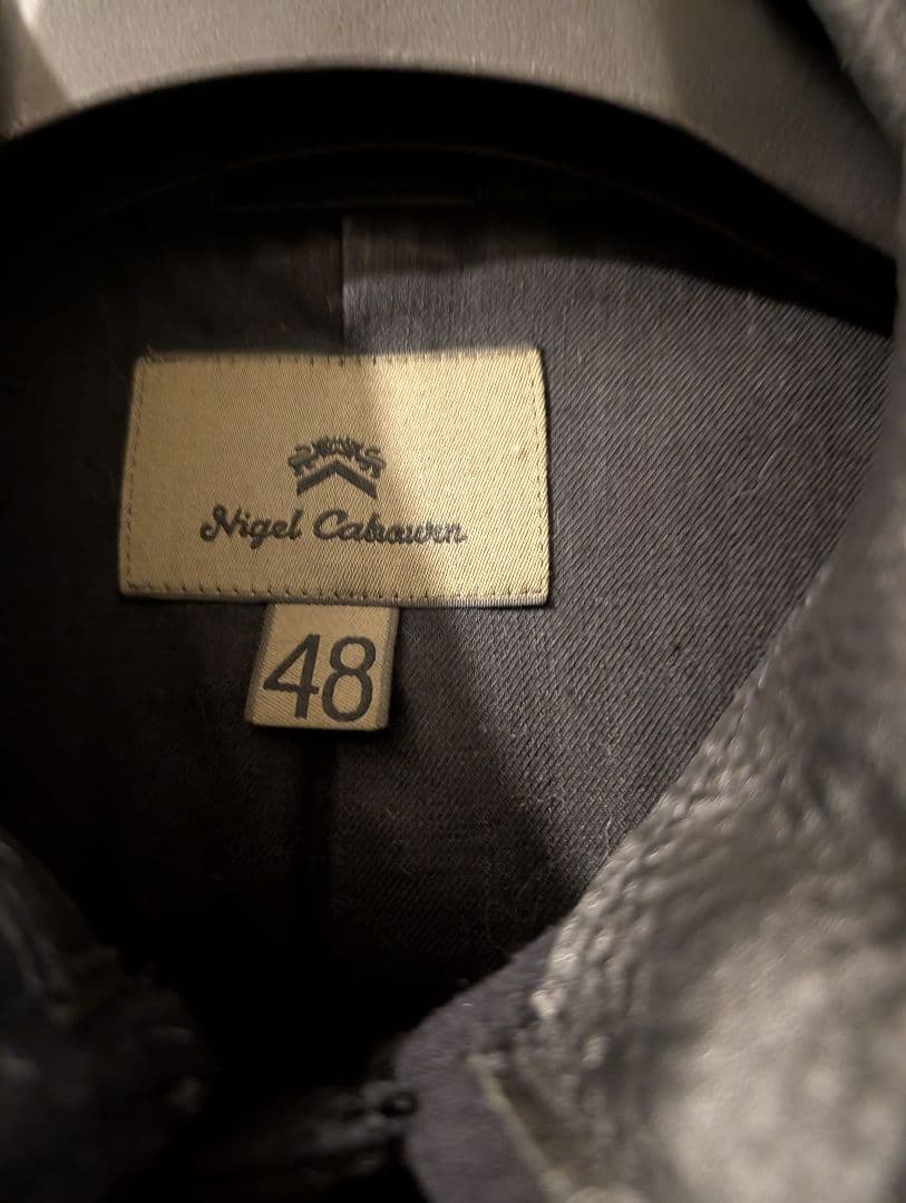 NigelCabourn 日本製 メルトンミリタリーピーコート 48