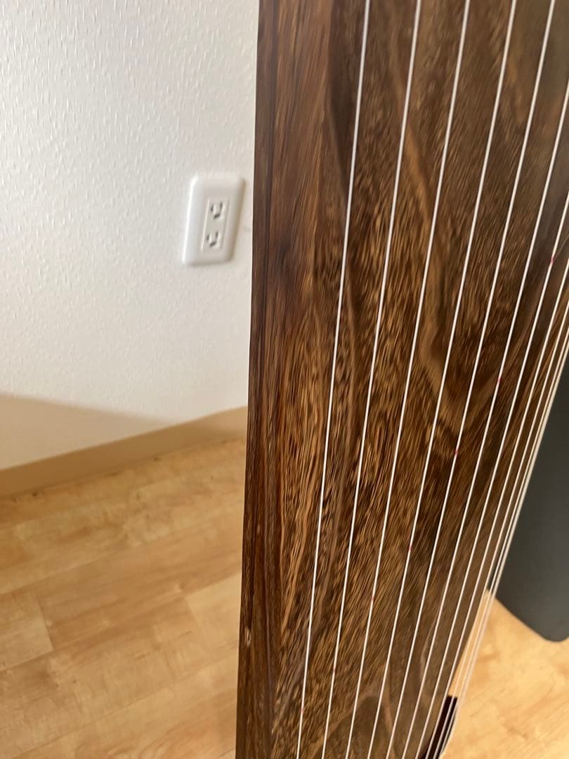 ②琴 13弦 日本 伝統的 楽器 和楽器 弦楽器 和琴 木製 13 琴柱10本