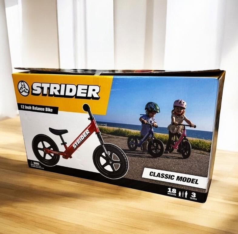 【新品未使用】ストライダー 12インチ Classic Model レッド