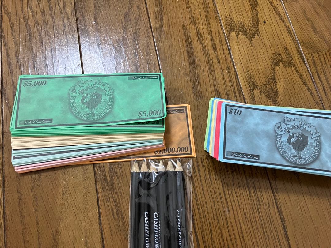 金持ち父さん貧乏父さん　ファイナンシャル教育ゲーム「CASHFLOW」