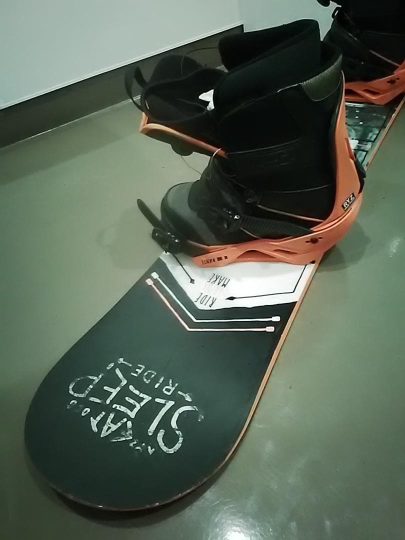 4点 RIDE　RYZ　MARSHALL　151cm　メンズ　スノーボード