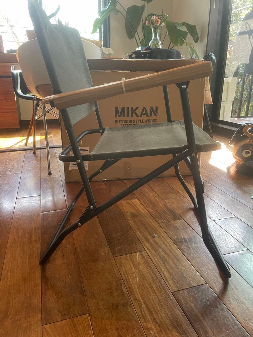 【MIKAN(ミカン)】 ローバーチェアー ハイ 軽量折りたたみ式