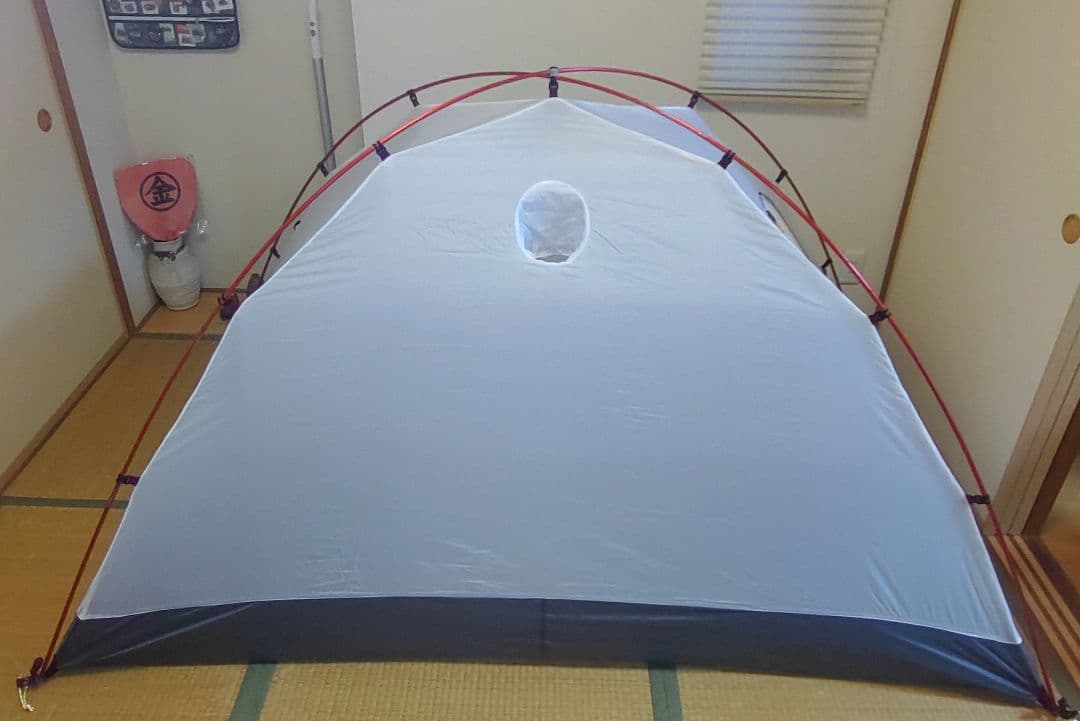 美品☆mont-bellステラリッジ２　吊り下げ式現行モデル（アイボリー）