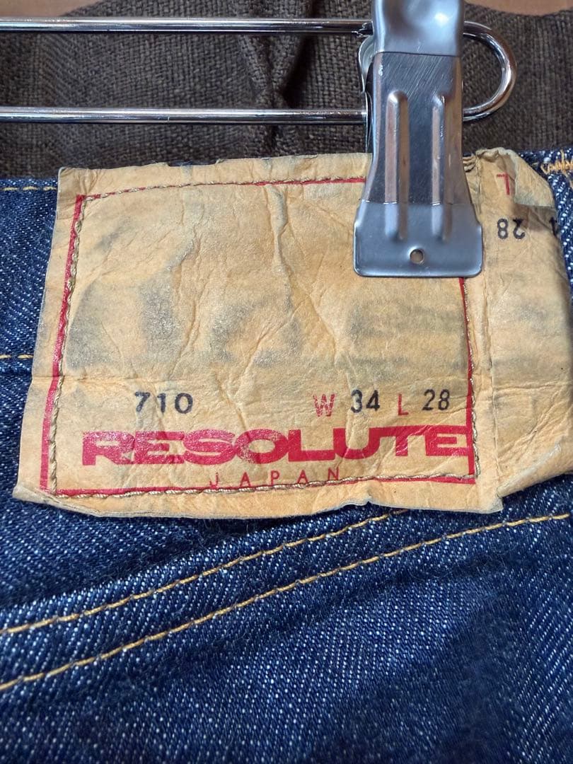 【13:00迄に購入で当日発送】リゾルト　710 w34 L28