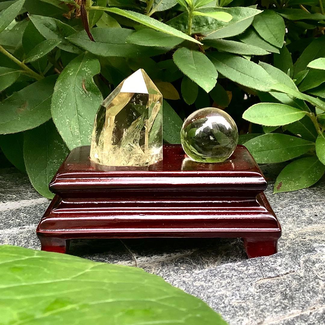 ✳世界に類無し‼️ 天川村レモン水晶*安心の外部鑑定書付　非加熱処理の無垢状態‼️