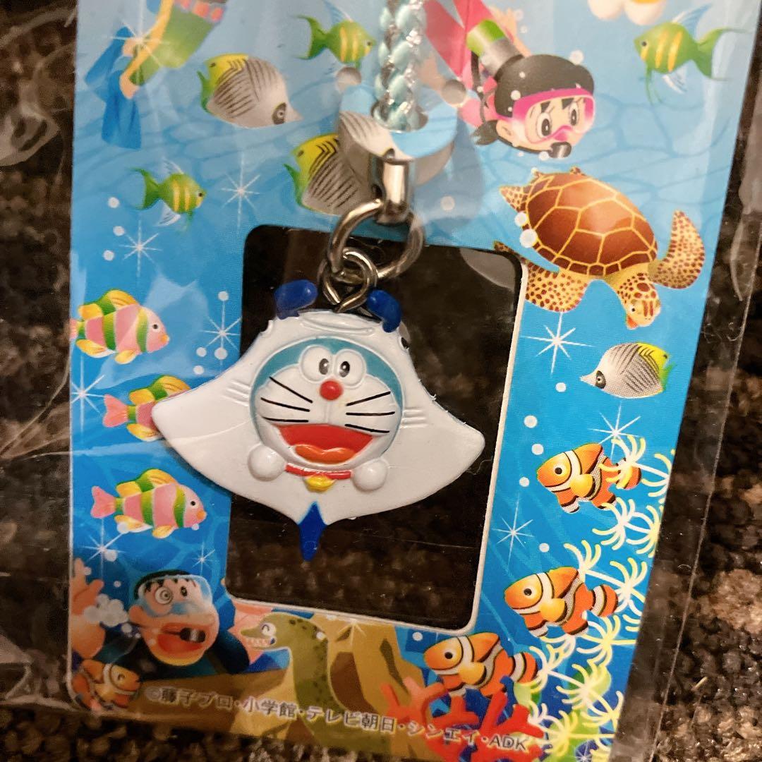 どこでもドラえもん☆石垣島限定☆マンタ☆エイ☆根付☆ストラップ
