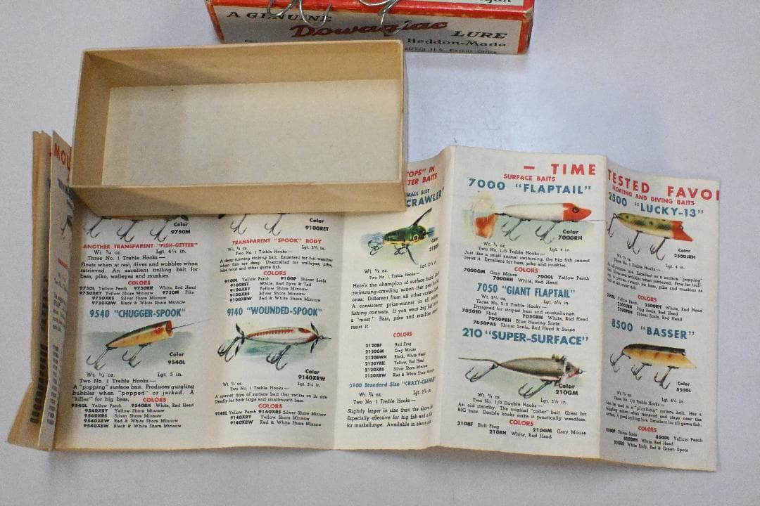 HEDDON CHUGGER SPOOK 金目 XRY NIB