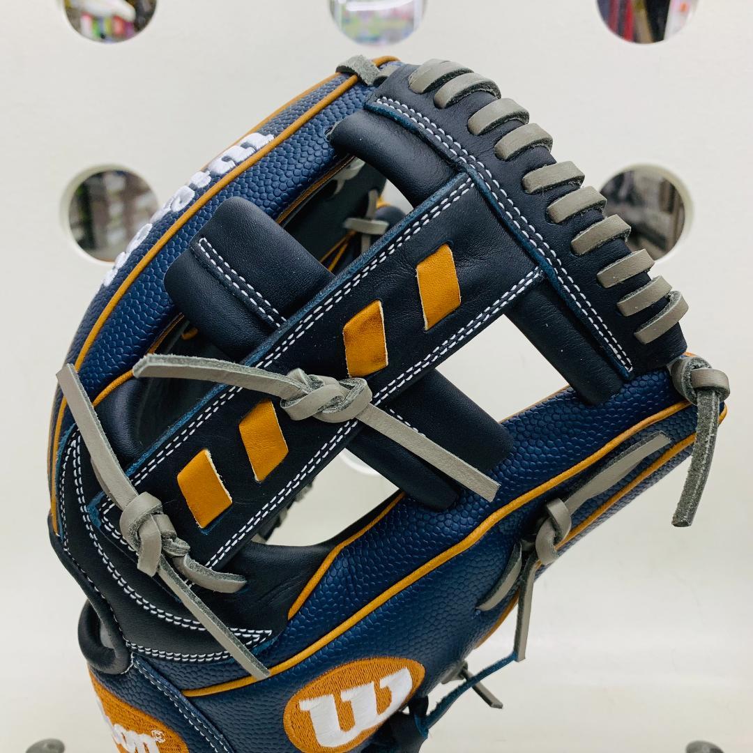 ウイルソン　WBW103856　軟式用　ソフト用　内野手用　27型　型付け済み