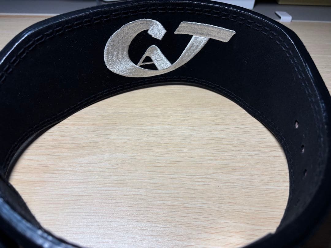 松*樹様 JURASSIC GEAR オリジナルレザーベルト ブラック Sサイズ