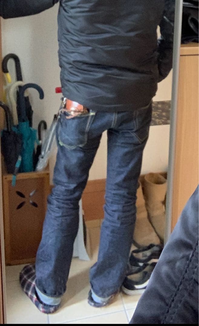 ロウさん用　geruga タイトストレートデニム　GR-P-01D w30