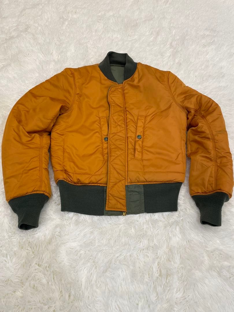 ALPHA INDUSTRIES MA-1スタイルジャケット オリーブグリーン