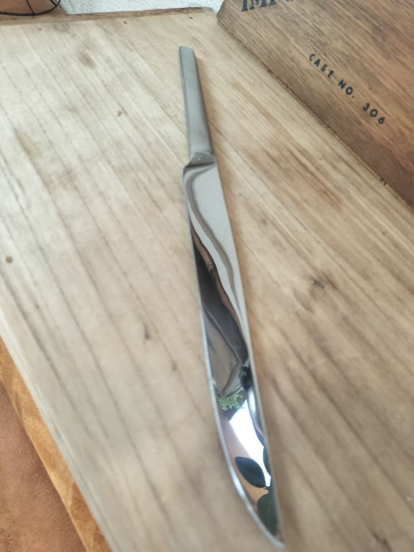 男アイテム★A/S海外のビンテージBBQ カービングミートナイフ希少！306番