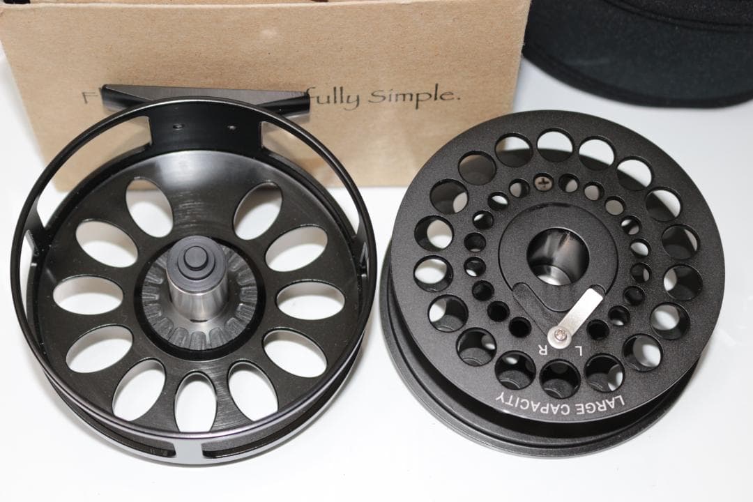 テトン　Teton　7/8　Spey　スペイ　米国製　黒　7～8番　付属品付き